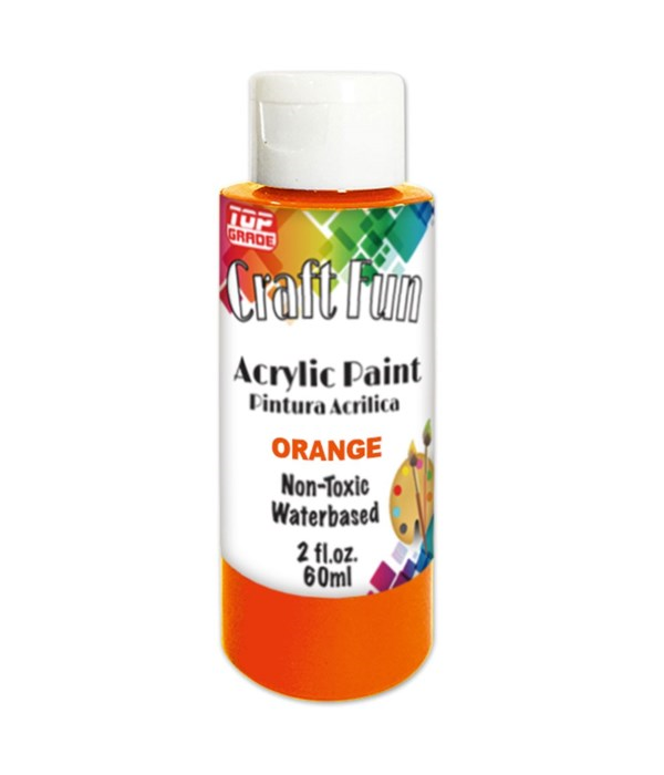 Acrylic Paint (Orange)