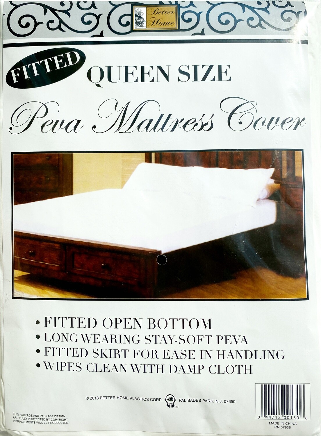 Fitted Mattress Cover (Queen)