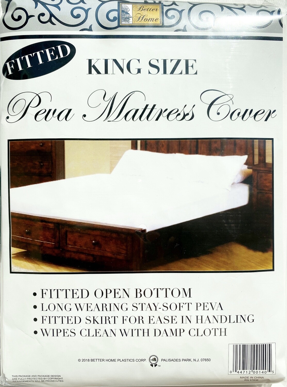 Fitted Mattress Cover (King)