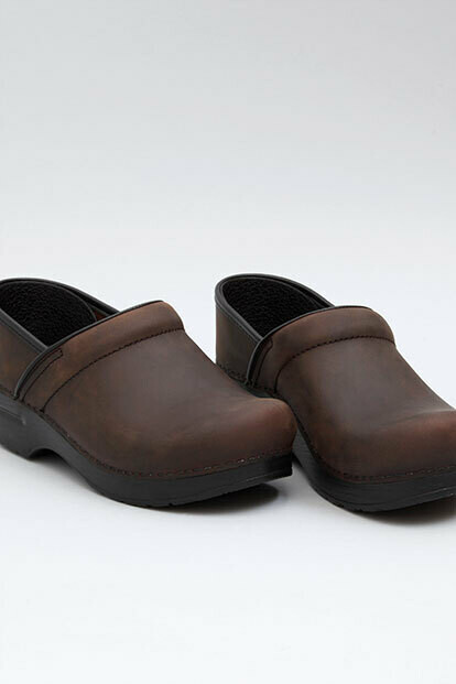 Dansko W&#39;s Professional Oiled Antique Brown/Black
