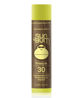 Sun Bum Lip Balm 30 SPF Pineapple Flavor