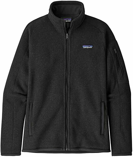 Patagonia W&#39;s Better Sweater Full Zip Jacket MULTIPLE COLORS AVAILABLE, Color: Black, Size: XS