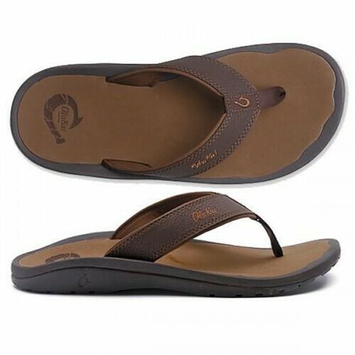 Olukai M&#39;s &#39;OHana Sandal Dark Java/Ray