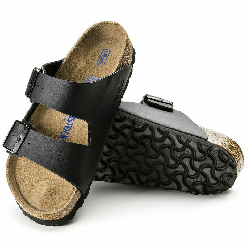 Birkenstock M&#39;s Arizona Black BF SF Regular