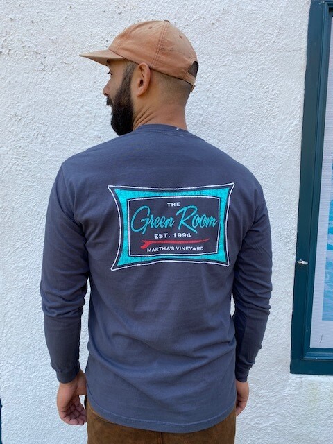 The Green Room Golden Era Long Sleeve T - Slate