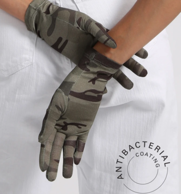 New 2 Pack Antibacterial Fashion PPE Gloves Heritage Camo