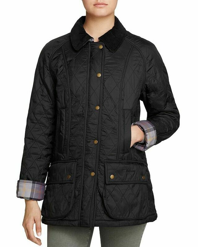 Barbour W's Beadnell Polarquilt Jacket Black