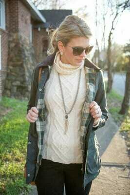 Barbour W's Beadnell Waxed Jacket Sage