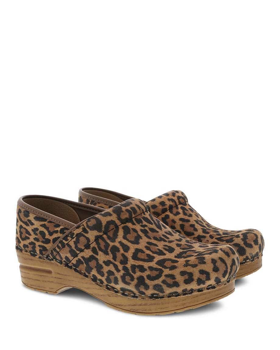 professional leopard suede