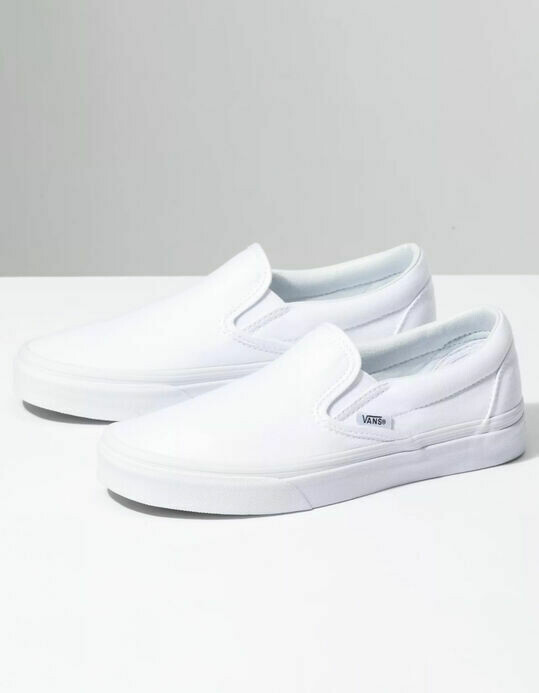 Vans M&#39;s Classic Slip-On White