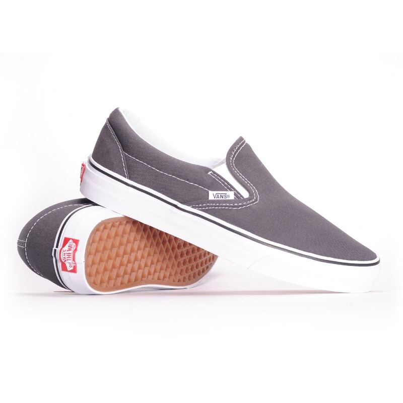 Vans M&#39;s Classic Slip-On Charcoal