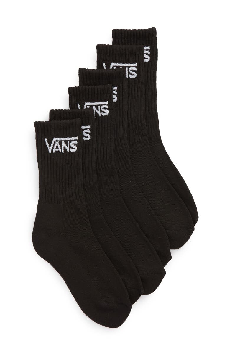 Vans M's Classic Crew Socks 3 pack - MULTIPLE COLORS AVAILABLE