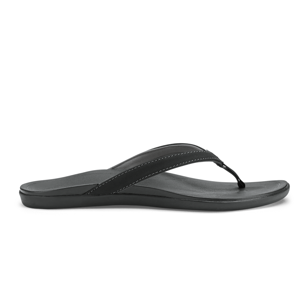 Olukai W&#39;s Ho&#39;Opio Sandal Onyx/Onyx