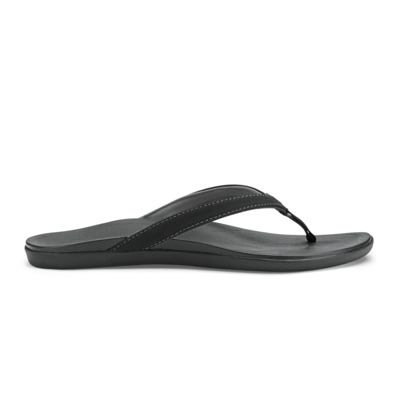 Olukai W&#39;s Ho&#39;Opio Sandal Onyx/Onyx