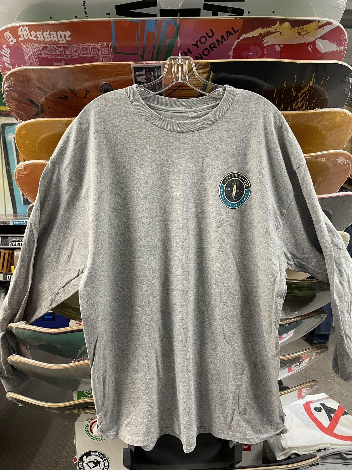Green Room HydroLife Long Sleeve T-Shirt - Grey