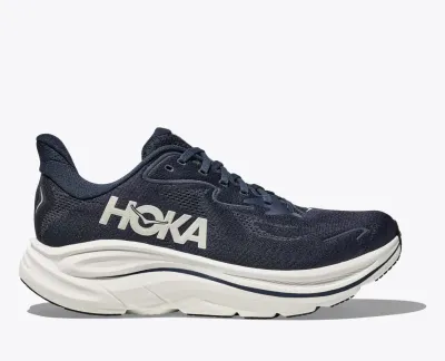 Hoka W&#39;s Clifton 10 WIDE Black/White