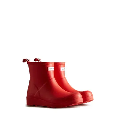 Hunter W&#39;s Play Boot Short Logo Red