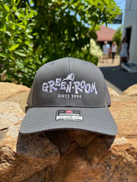 Green Room Mid Pro Trucker Hat Charcoal