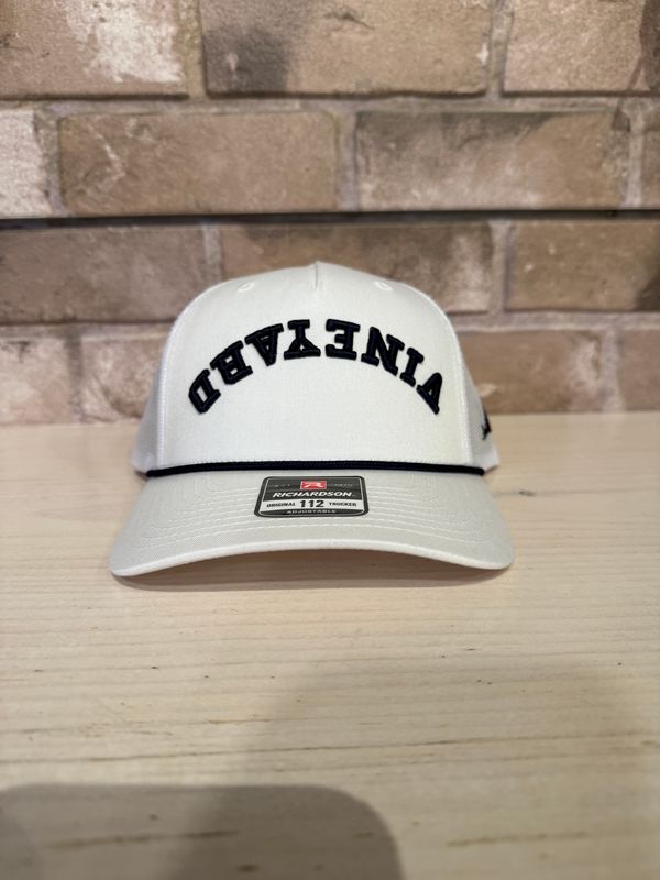 Green Room Reversed Vineyard Trucker - White