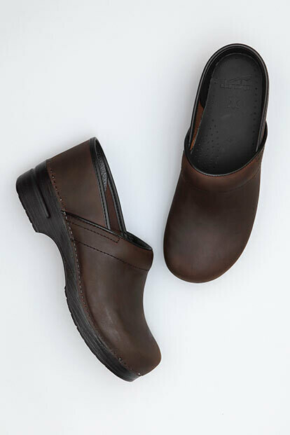 Dansko W's Professional Oiled Antique Brown/Black