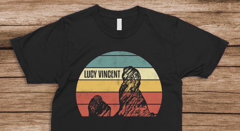 Lucy Vincent T-Shirt - MULTIPLE COLORS AVAILABLE