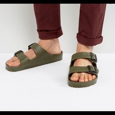 Birkenstock M's Arizona EVA Khaki Regular