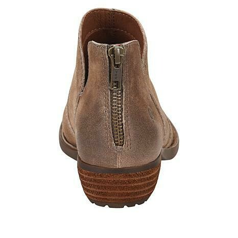 BORN Kerri Ankle Boot Taupe Suede