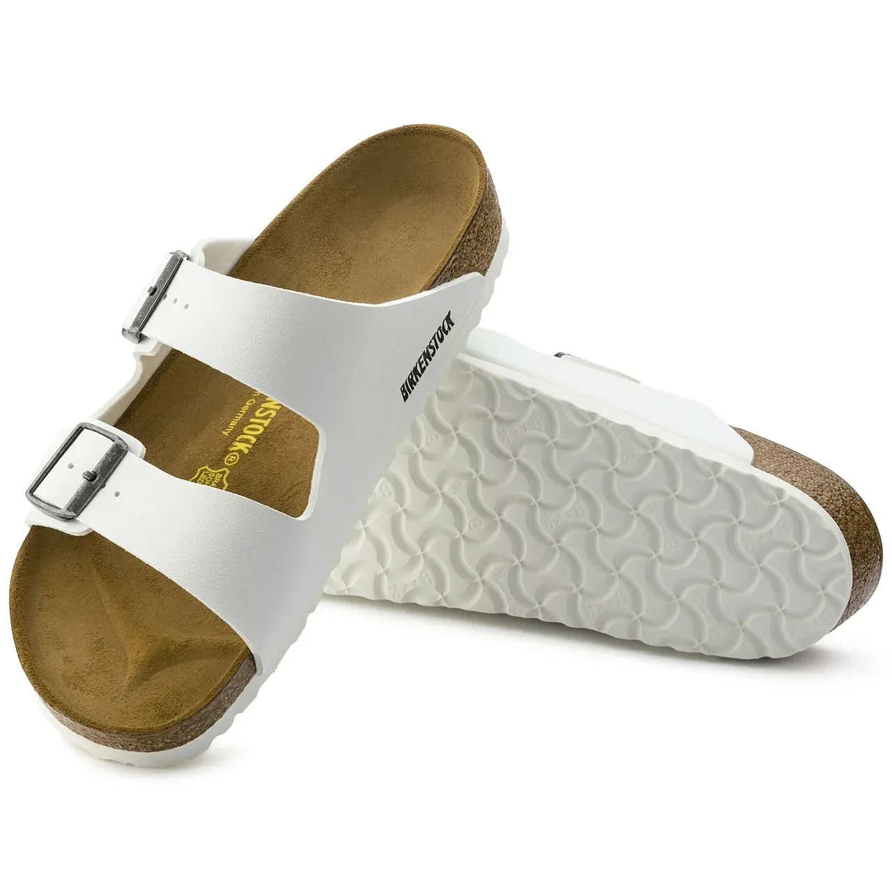 Birkenstock W's Arizona White BF Narrow