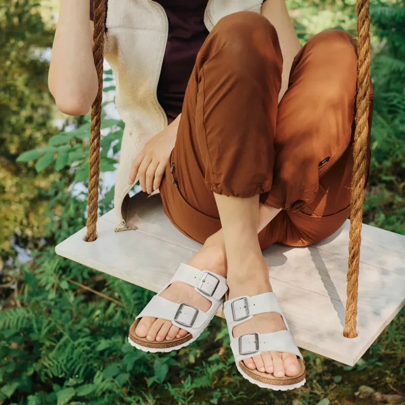 Birkenstock W's Arizona White BF Narrow