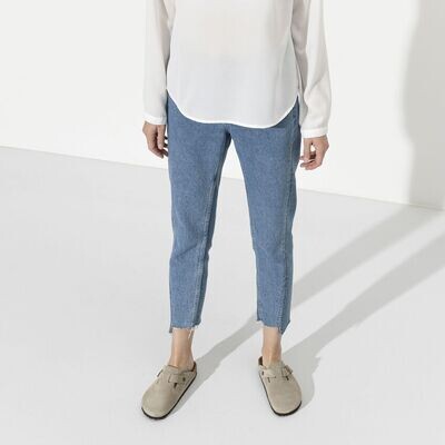 Birkenstock W's Boston Taupe Suede SF Narrow