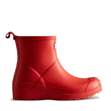Hunter W's Play Boot Short Logo Red