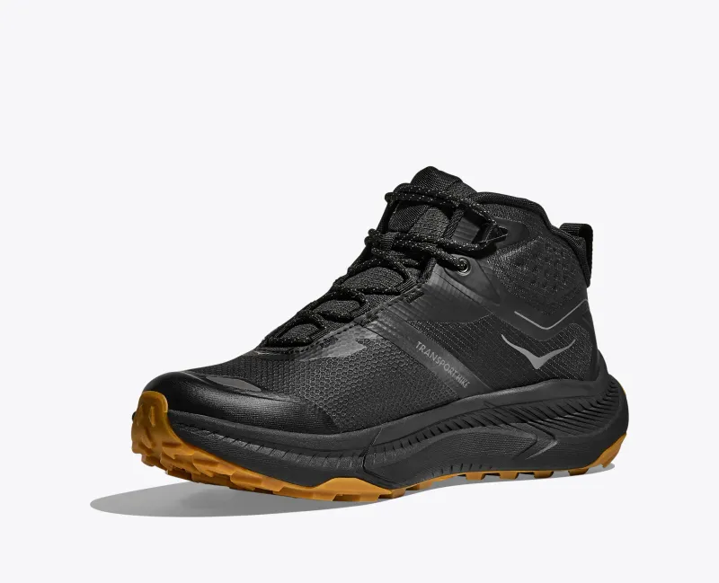 Hoka M's Transport Hiker Waterproof Black/Black