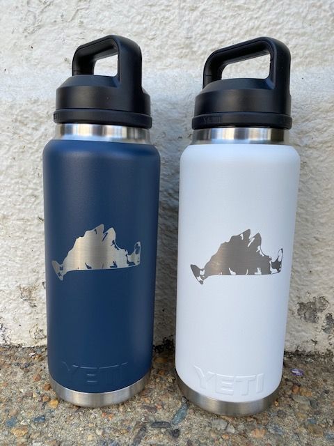 YETI Rambler Martha's Vineyard 36oz Bottle, Color: White