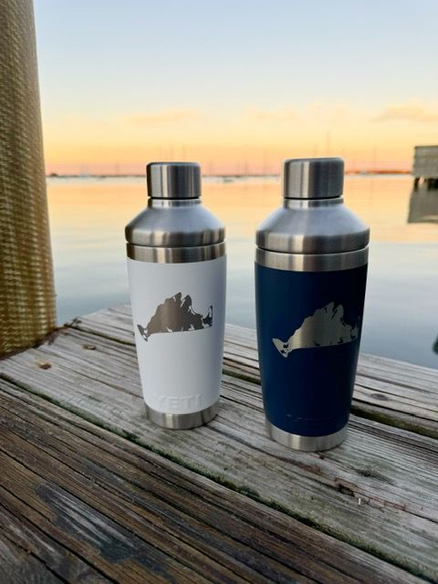 YETI Marthas Vineyard 20oz Cocktail Shaker, Color: White