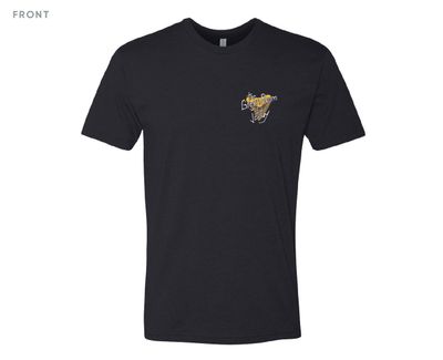 Jaws X Jetty Tee- Black