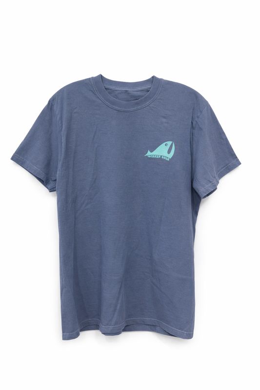 Salt Water Heals Everything - T-Shirt - Slate Blue