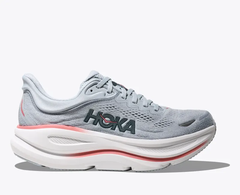 Hoka W's Bondi 9 Mineral Blue/Washed Blue