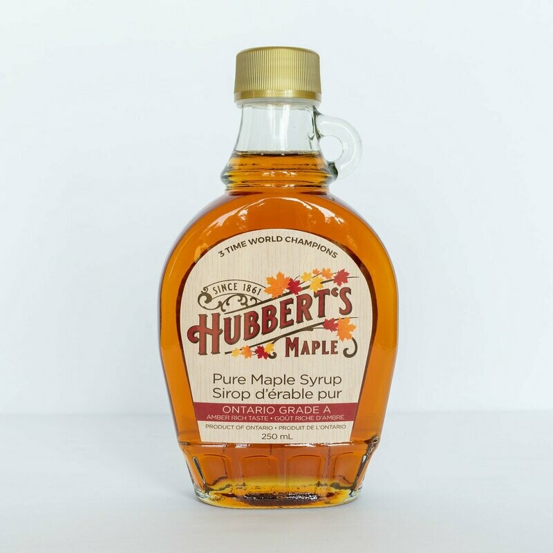 250ml Pure Maple Syrup - Glass