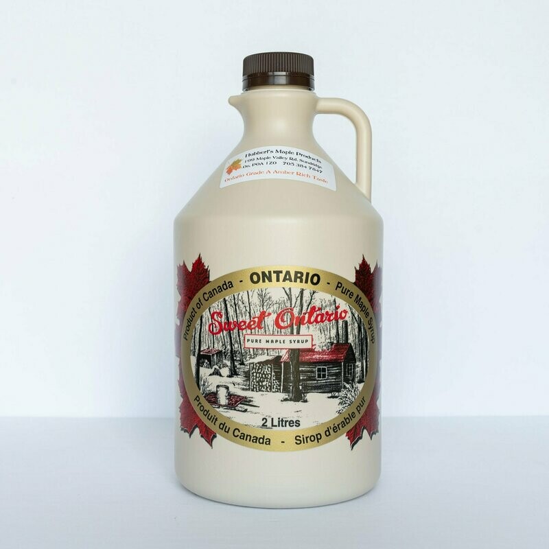 2L Pure Maple Syrup - Plastic Jug