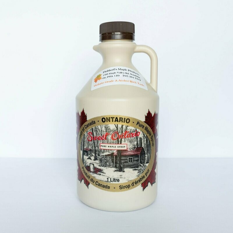 1L Pure Maple Syrup - Plastic Jug