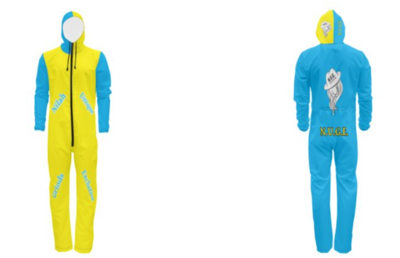 Customized HAZMAT ONESIE