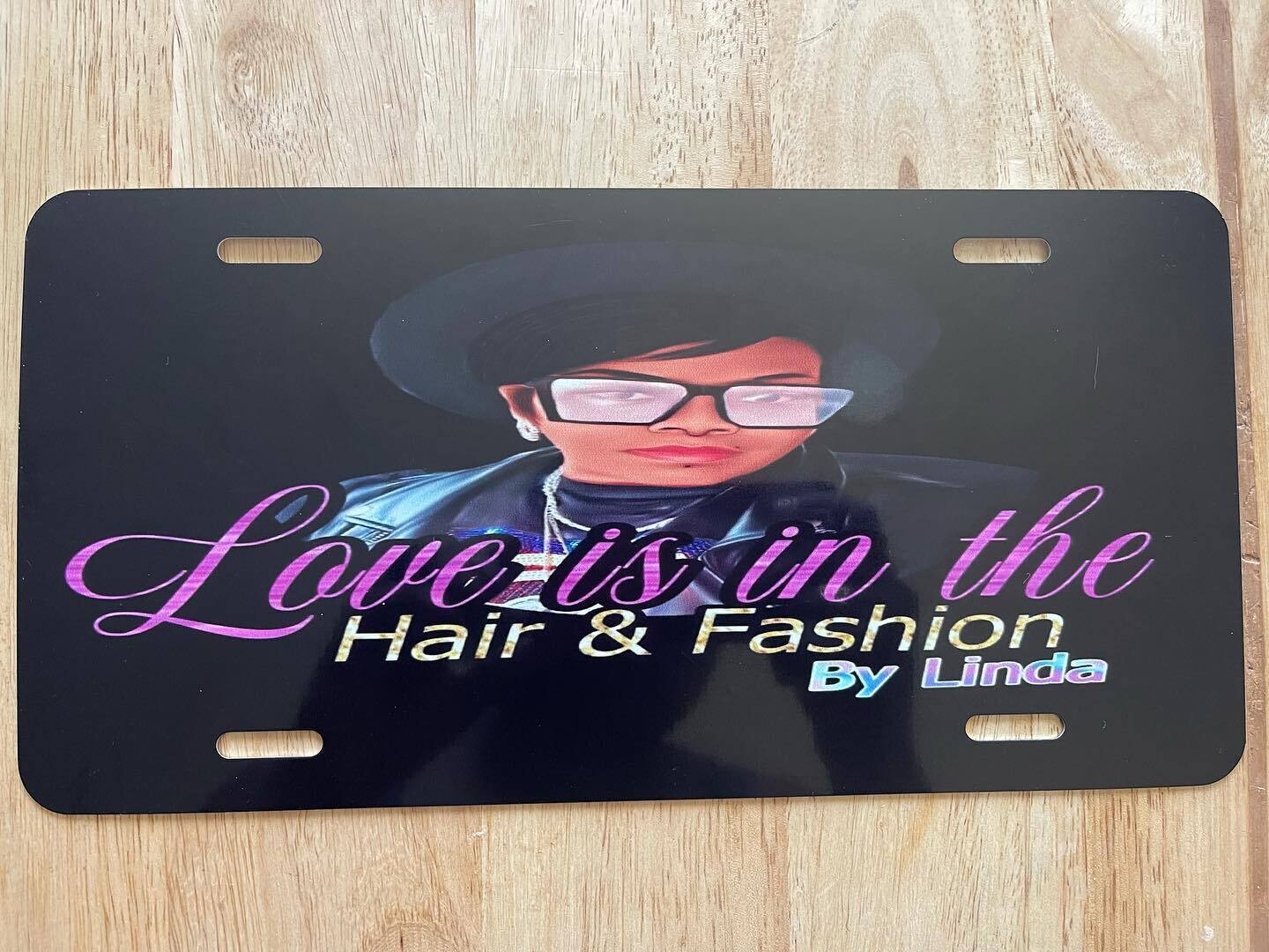 Customized License Plate