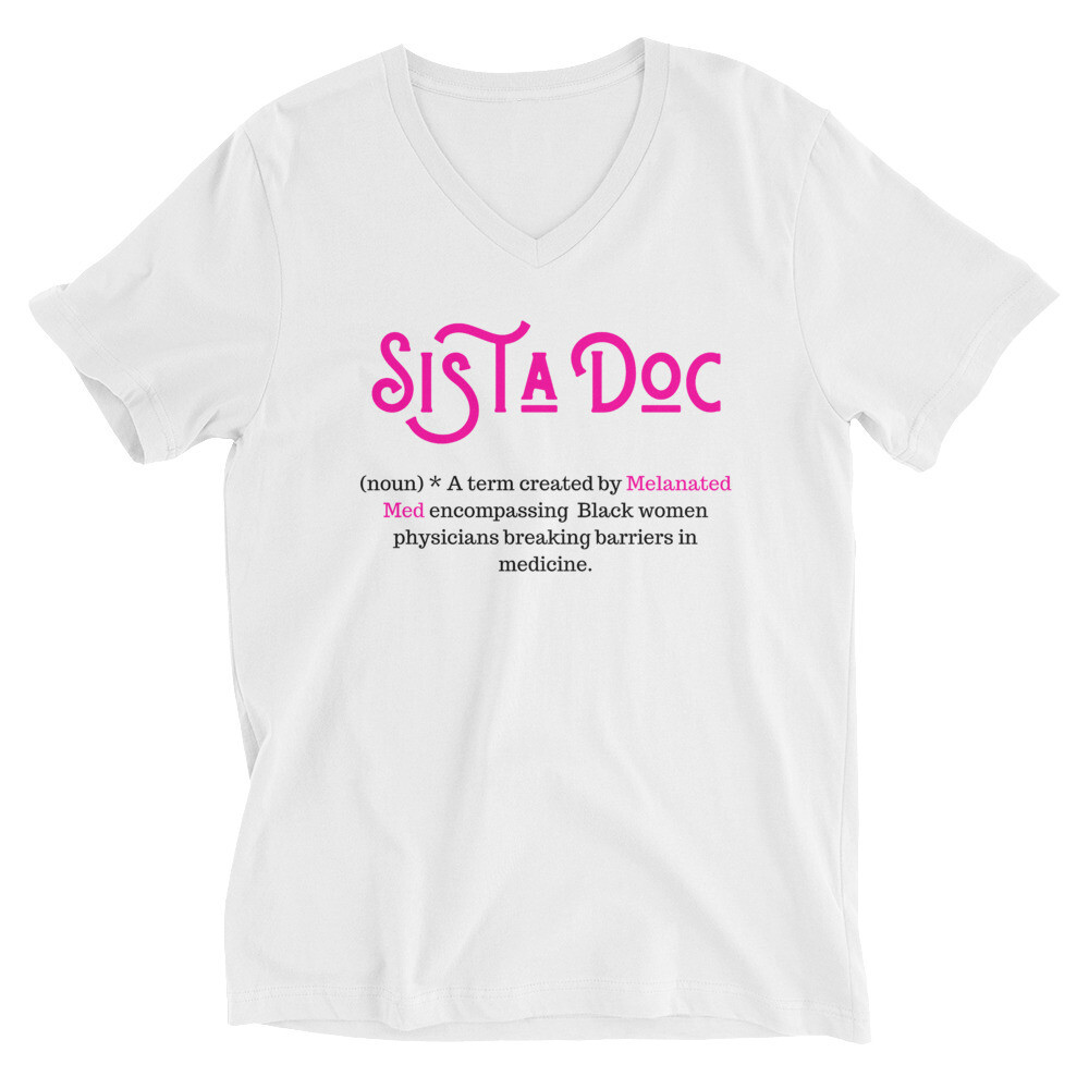 Sista Doc  Short Sleeve V-Neck T-Shirt