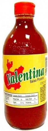 Salsa picante Valentina etiqueta amarilla 350 ml