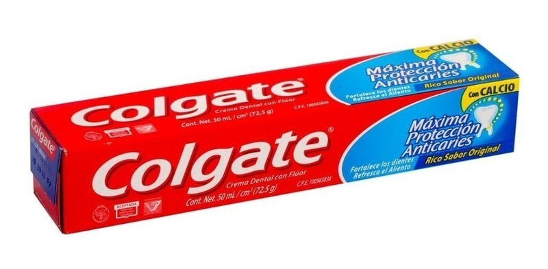 Pasta Dental Colgate Máxima Protección 50 Ml