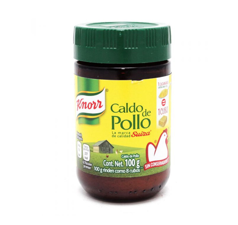 Knorr Suiza Consome De Pollo Frasco 100 Grs