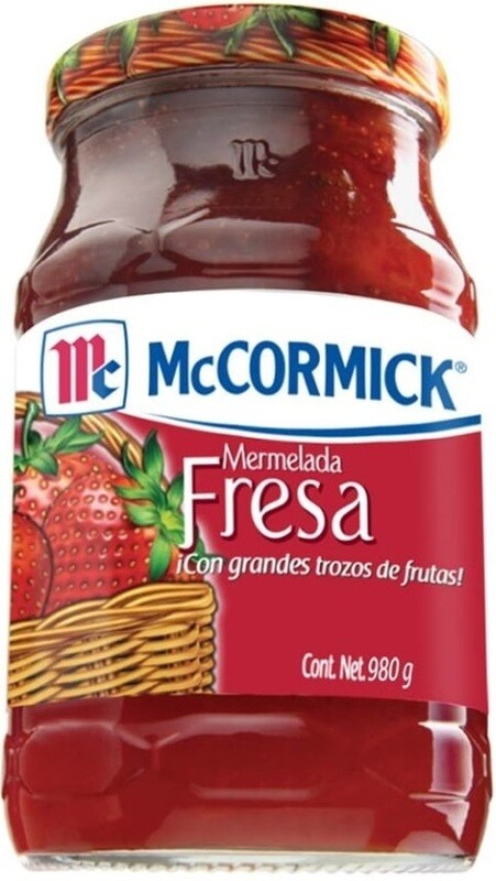 Mermelada de fresa McCormick 270 gRS.