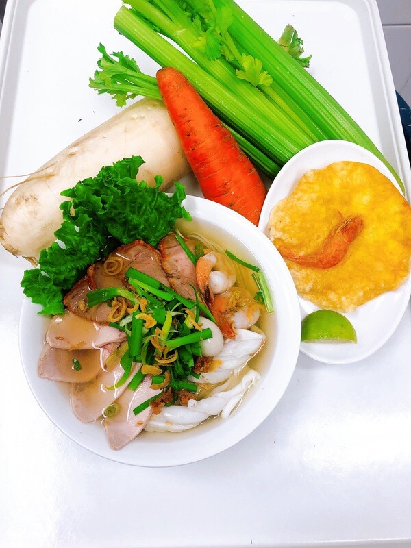 206- Cambodia Style Rice Noodle Soup