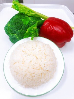 911- Steamed Rice (Small Dish)
