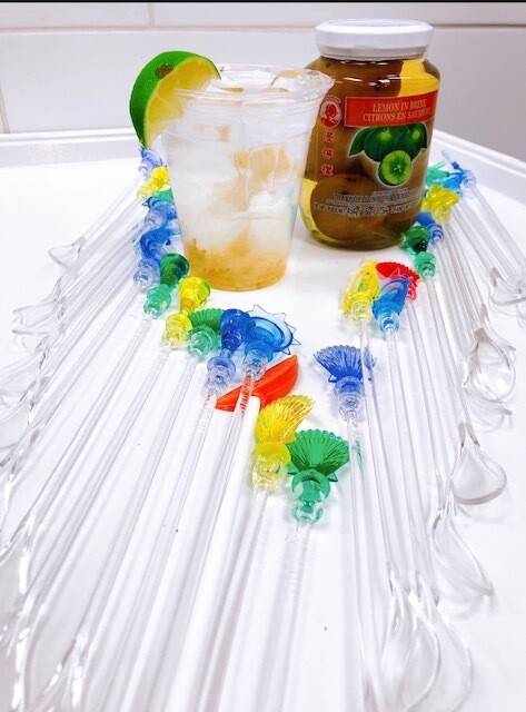 006- Salted Lime Juice with Sugar and Ice